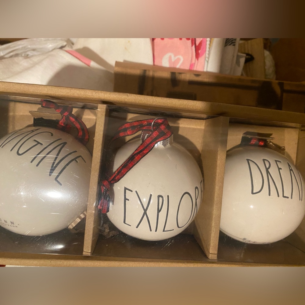 Rae dunn ornaments